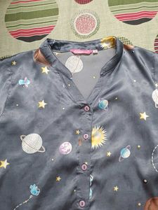 Galaxy Print Top