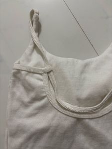 Padeed White Tank Top