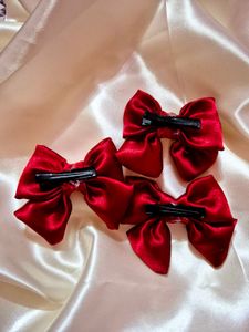 Bow Hair Clips
