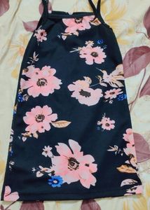 Floral Print Mini Dress