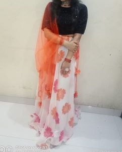 Floral Lehenga Choli Set