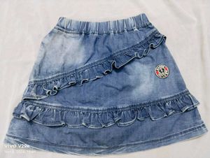 Demin Mini Skirt For Girls & Women
