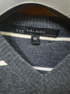 Striped V-Neck Sweater