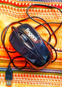 🖲️Like New Less uses (Fingers) Brand Mouse