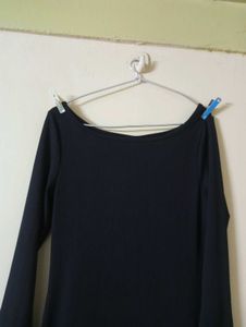 Off Shoulder Black Dress