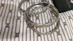Silver Bangles