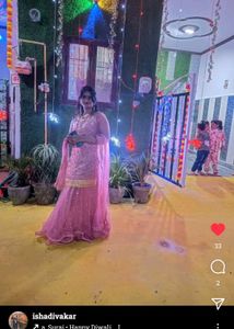 Elegant Pink Embroidered Lehenga Choli Set