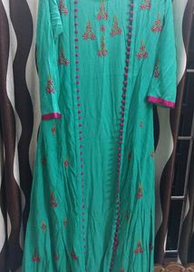 Gown With Long Coat