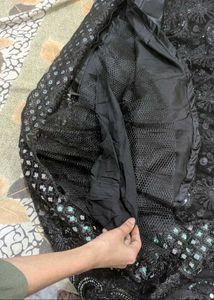 Beautiful Black Heavy Wedding Lehnga