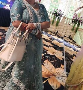 Elegant Aqua Blue Lanhga