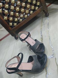 Black Strappy Heels