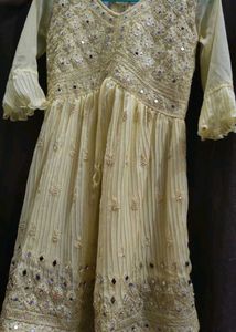 Yellow Embroidered Kurta Set