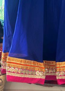 Royal Blue Skirt