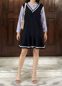 Korean Pinterest Long Sleeve Dress