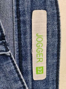 Blue Denim Joggers