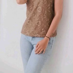 flash sale !! coffee coloured top