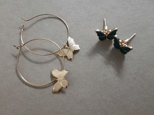 DELICATE BUTTERFLY EARRINGS