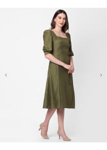 Mish Solid A-line Kurta