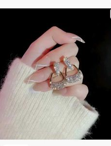 Golden Gemstone Earrings