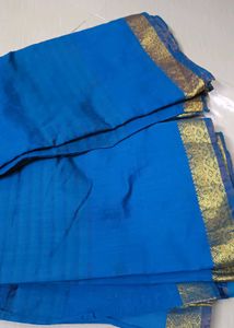 Elegant Blue Saree