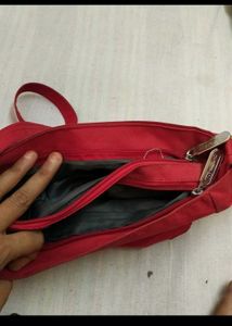 Red Sling Bag