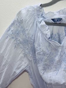 M&amp;S Blue Dress