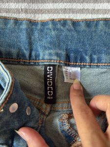 Wide Leg Denim Jeans