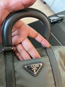 PRADA Handbag - Cement Grey