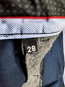 Checked Mid-Rise Slim Fit Chinos for Men