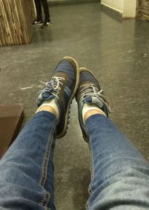 Asian Navy Blue Casual Shoes