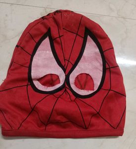Kids Spiderman Dress With Mask For 3-4 Years