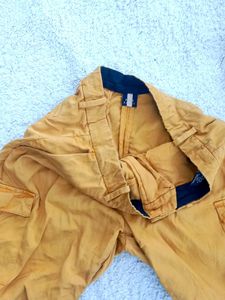 Mustard Cargo Shorts