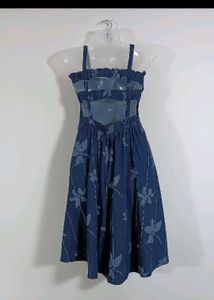 Dark Blue Dress With Coat ( Woman)