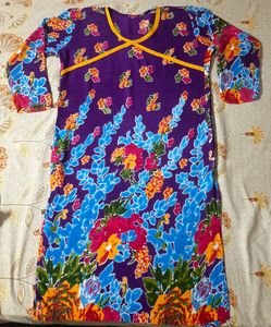 Women Beautiful Stylish Purple Kurti 💜 ✨️