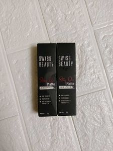 Swiss Beauty Stay On Matte Lipstick