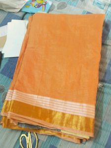 Orange Saree