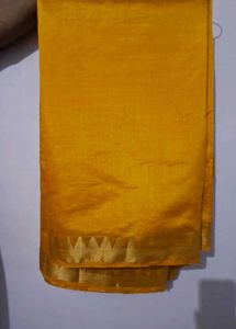 Yellow South Silk Saree