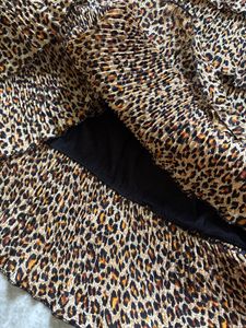 Leopard Print Tiered Dress