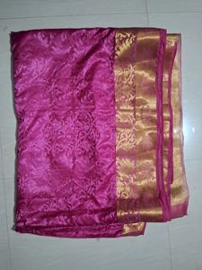 Rose Colour Festive Saree