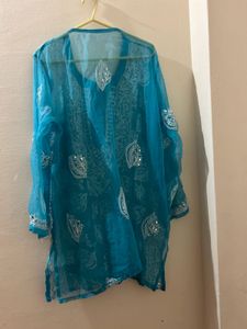 Elegant Blue Kurta
