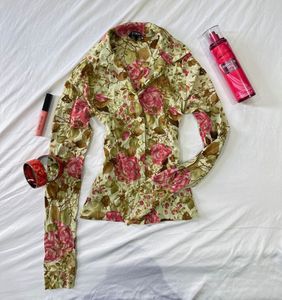 Vintage Rose Bloom Shirt🌹