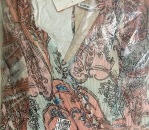 Label Ritu KumarPink Printed Maxi Dress