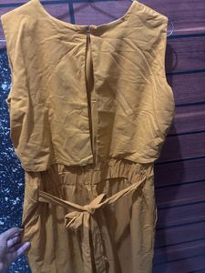 Cute Yellow Jumpsuit