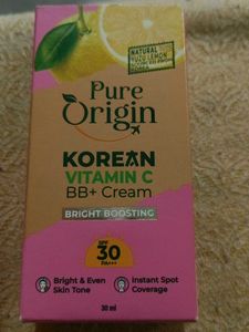 Pure Origin Sunscreen And BB+ Cream