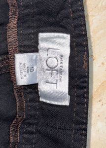 Black colour bell bottom original cargo pant