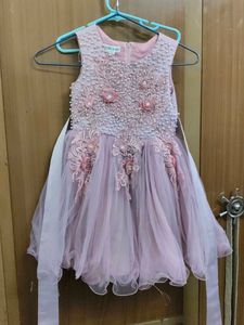 Elegant Pink Party Dress