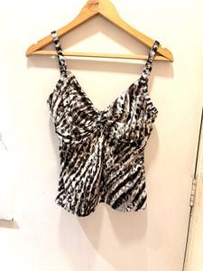 Beautiful Animal Print Under Wire Top