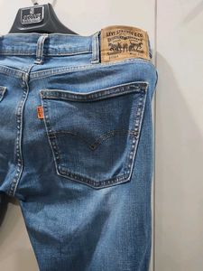 Levi&#39;s Light Blue Rugged Jeans