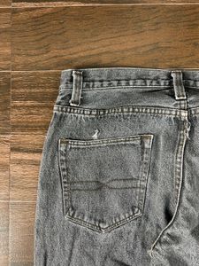 Vintage Wash Straight Leg Jeans