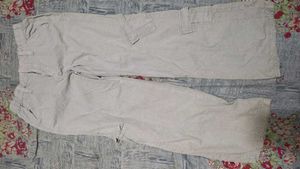 light Grey Cargo Pants